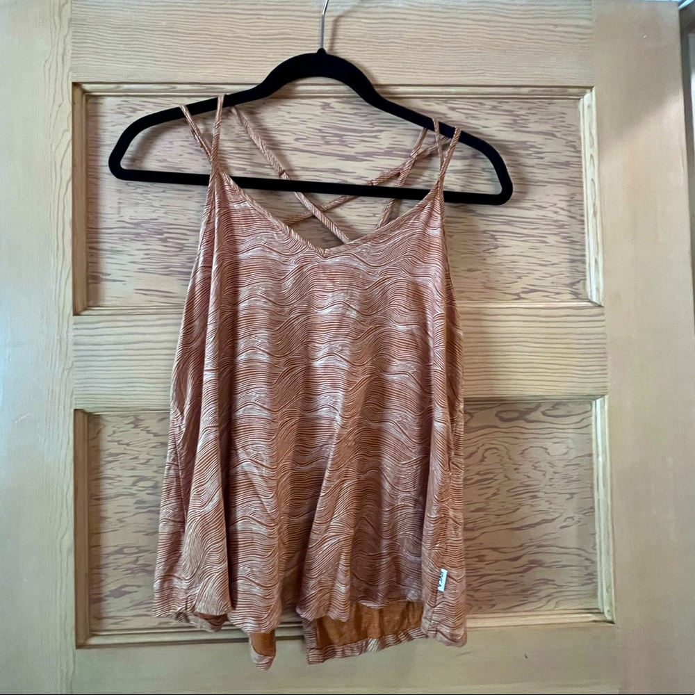 RVCA • Patterned Crisscross Tank